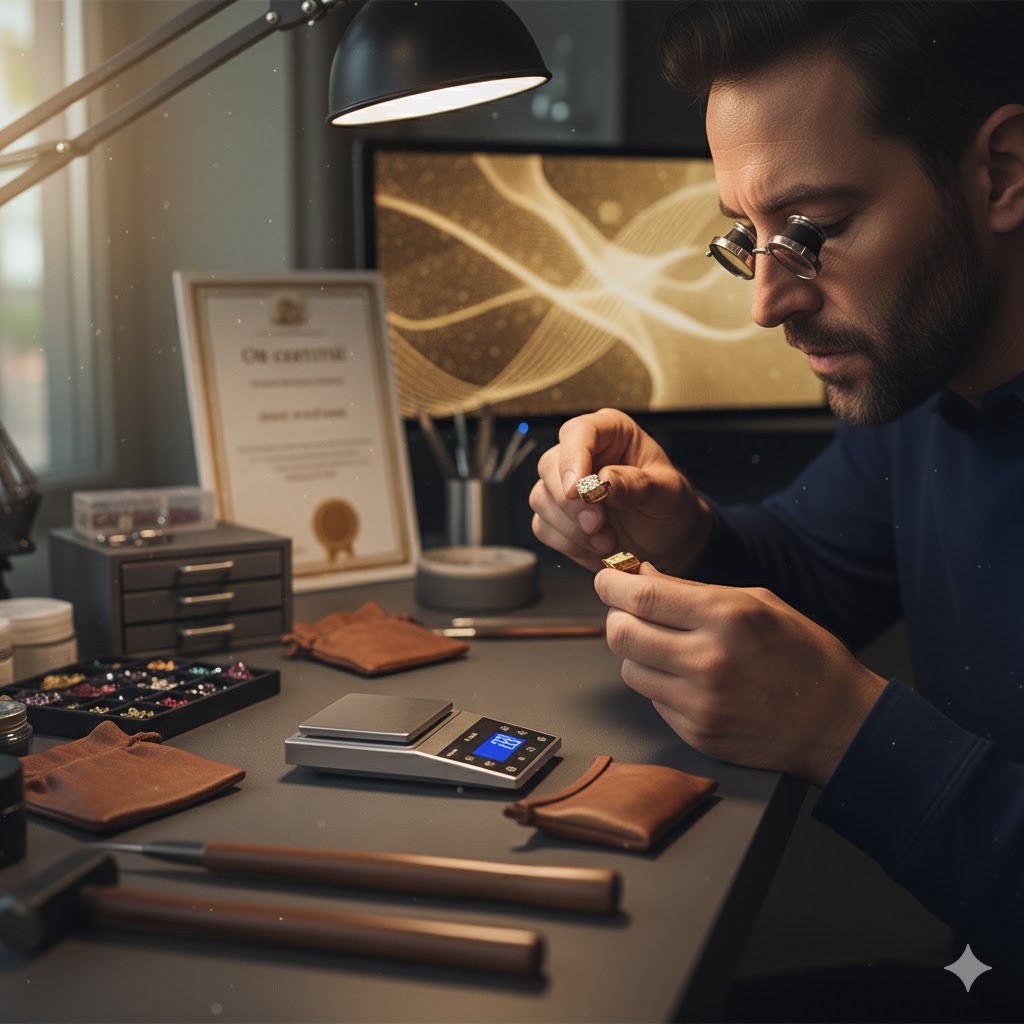 Achat d'or et vente de bijoux de notre propre fabrication